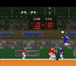 Hyper V-Ball (Europe) In game screenshot
